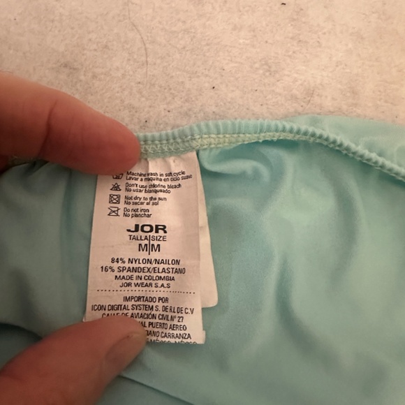 Jor String Briefs Medium 32-40" waist 84% nylon / 16% spandex - Picture 5 of 5